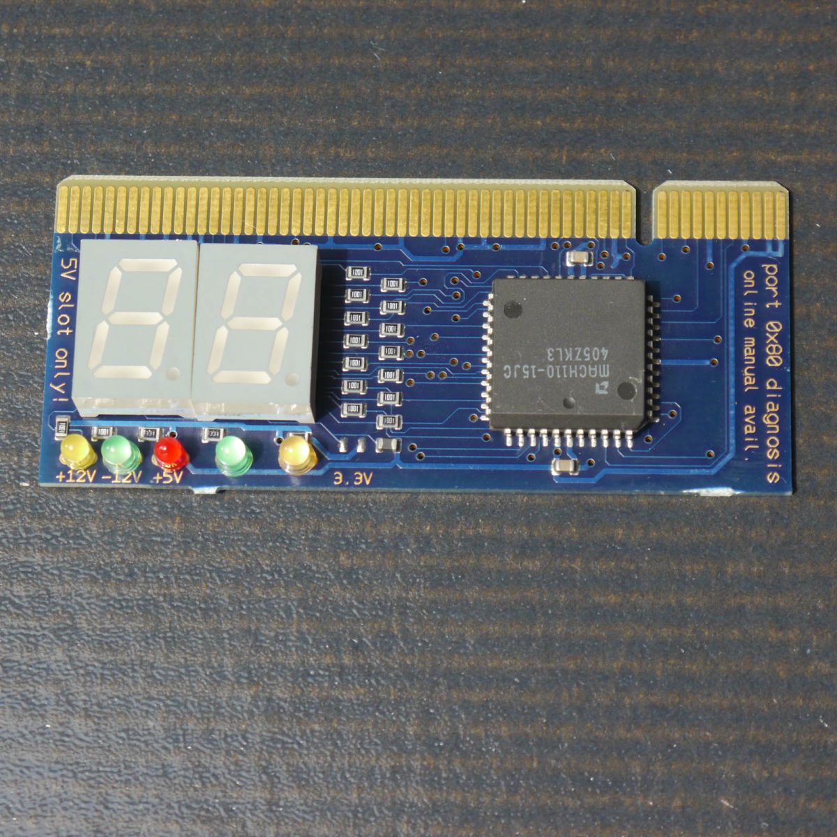 PCI POST code display