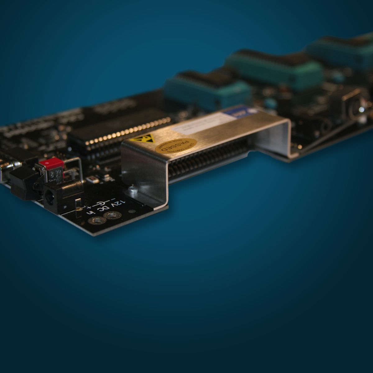 C64 Reloaded DC jack and switch