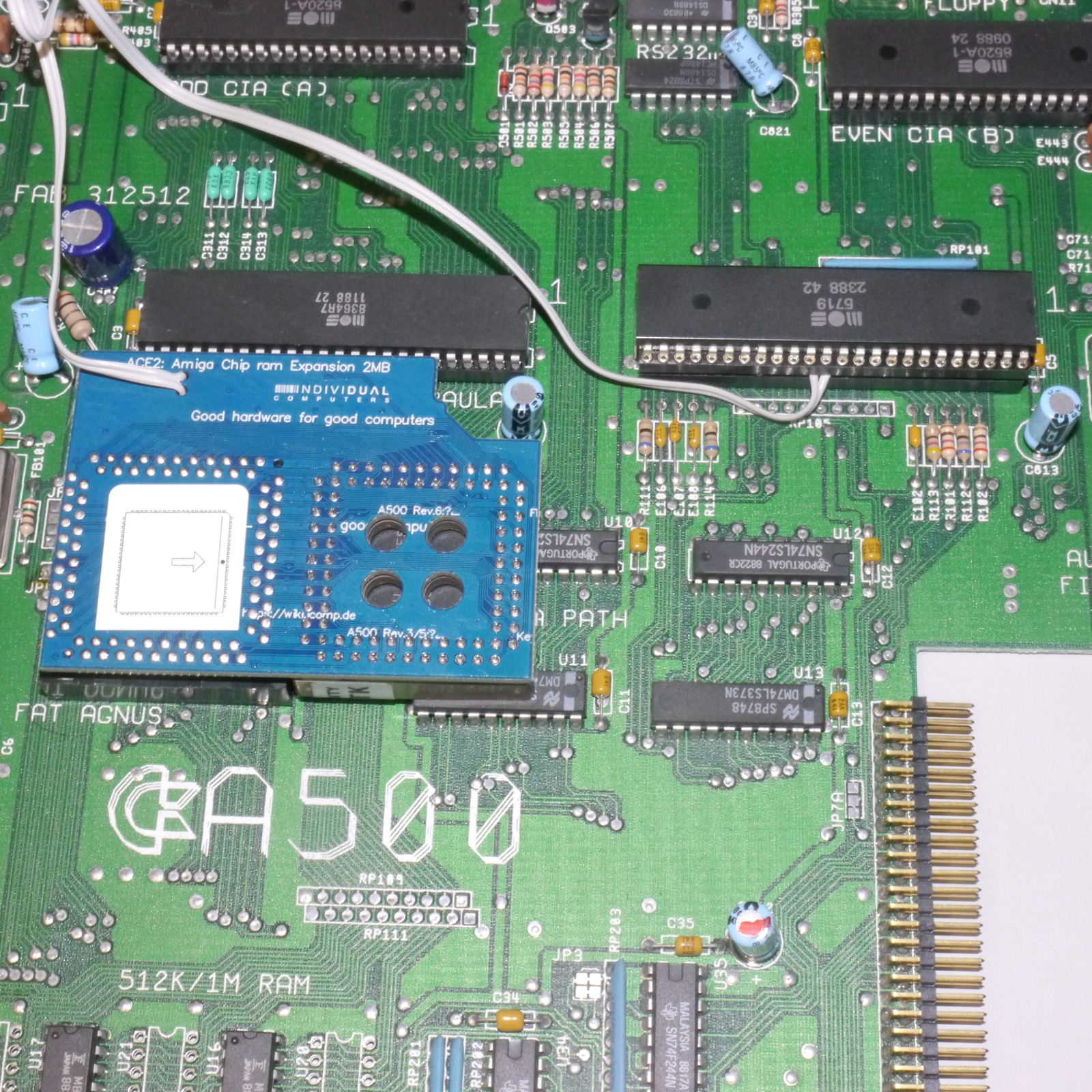 ACE2b installed in A500 Rev.6