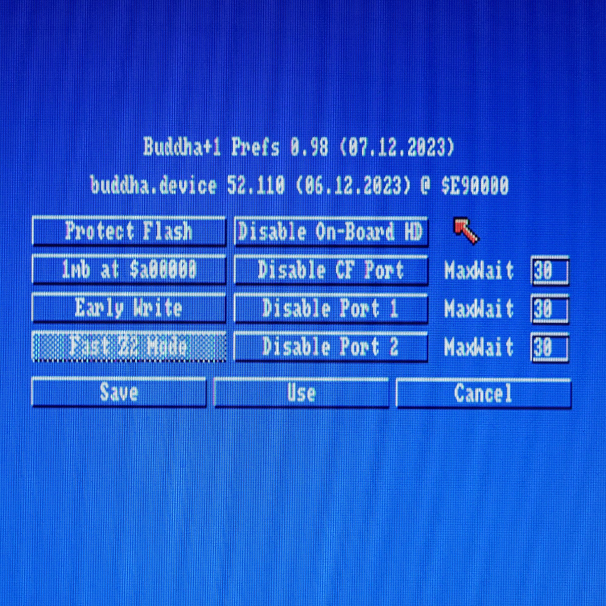 Buddha Plus One GUI under Kick 1.3