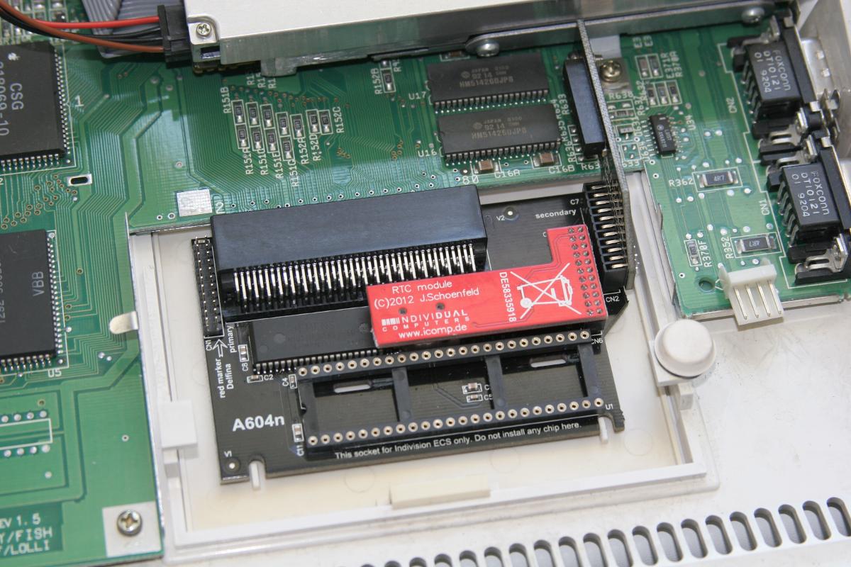 A604n installed in A600